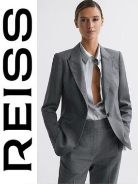 REISS 🩶 Layton Single Breasted Blazer